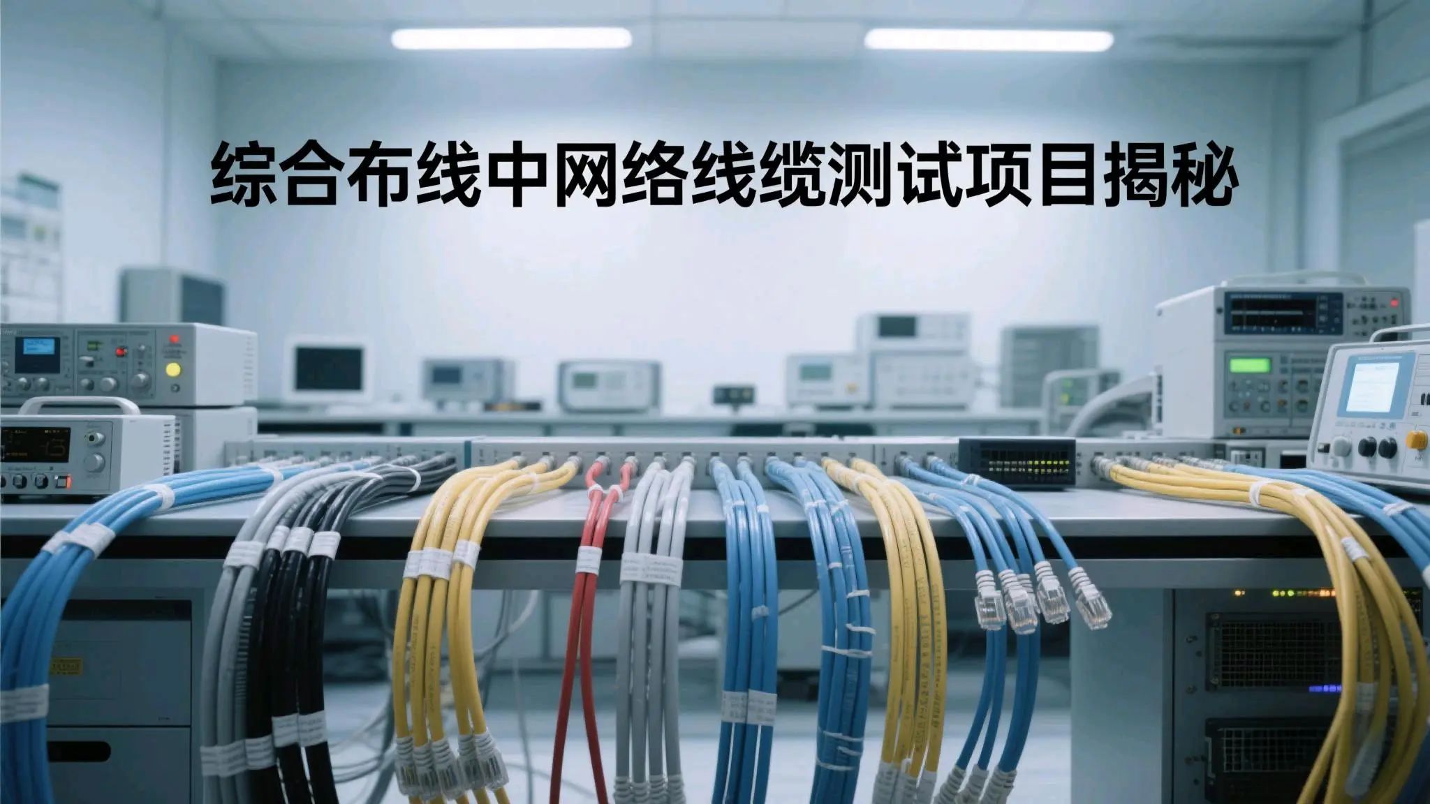 综合布线中网络线缆测试项目揭秘